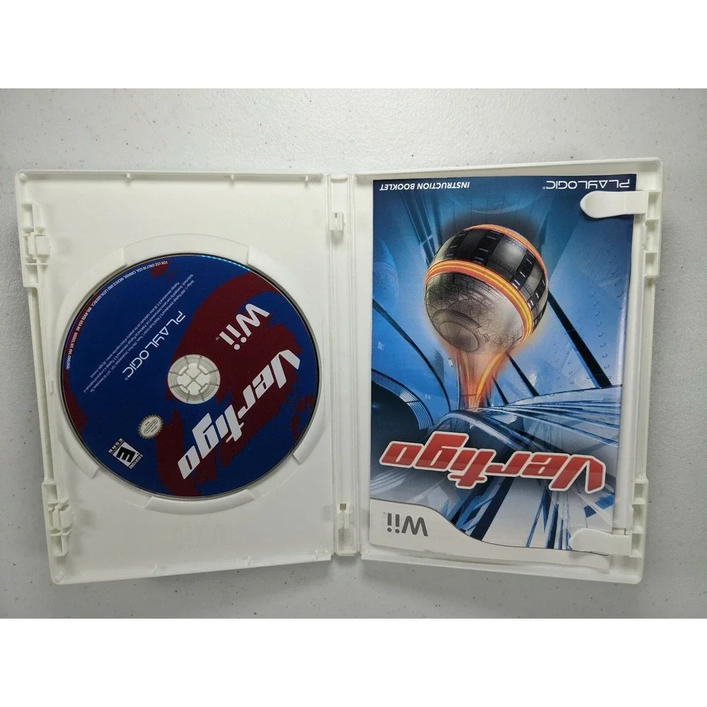 Vertigo Nintendo Wii Game Complete with Manual Balance Board Compatible Racing